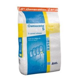 OSMOCOTE 5 S-curved 12-14 hó 16-8-12+2Mg 25 kg Dísznövény műtrágya