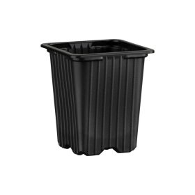 Desch Plantpak palántanevelő cserép 7x7x8 cm, fekete magvetéshez, palántaneveléshez