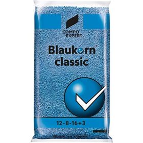 Compo Blaukorn classic 12-8-16+Me 50 kg klórmentes alap és fejtrágya nitrifikáció gátló adalékk