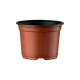 Virágcserép, 10,5 cm, terracotta magvetéshez, palántaneveléshez