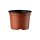 Virágcserép, 10 cm, terracotta magvetéshez, palántaneveléshez