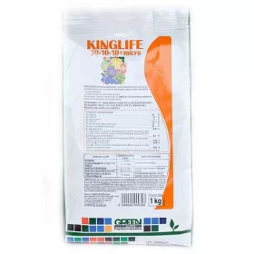 Kinglife 30-10-10+m.e. 1 kg Komplex lombtrágya