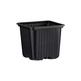Desch Plantpak palántanevelő cserép 8x8x7 cm, fekete magvetéshez, palántaneveléshez