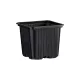 Desch Plantpak palántanevelő cserép 8x8x7 cm, fekete magvetéshez, palántaneveléshez