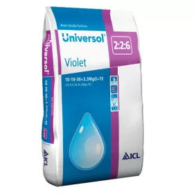 Universol Violet 10-10-30+2Mg+M.e. 25 kg Komplex vízoldható műtrágya