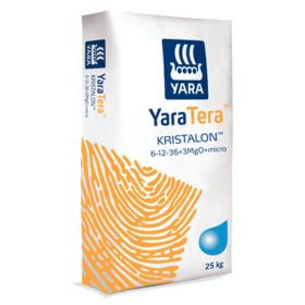 YaraTera Kristalon 6-12-36+M.e. 25 kg vízoldható kálium túlsúlyú komplex műtrágya tápoldatozásh